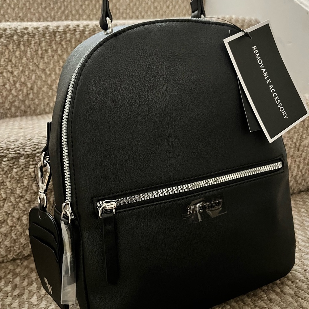 Nine West black backpack